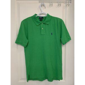 Polo Ralph Lauren Polo Shirt Mens Small Green Short Sleeve Pony Logo Preppy